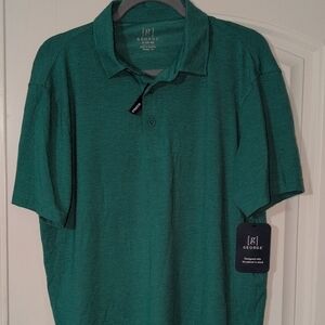George Men's Teal Polo Shirt